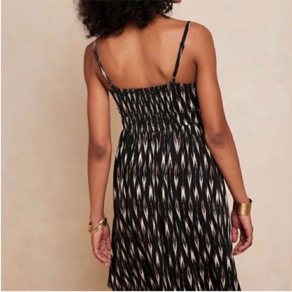 Banana Republic Elegant Black and Cream Women's Fit And Flare Dress, Size M, NWT - Picture 3 of 11